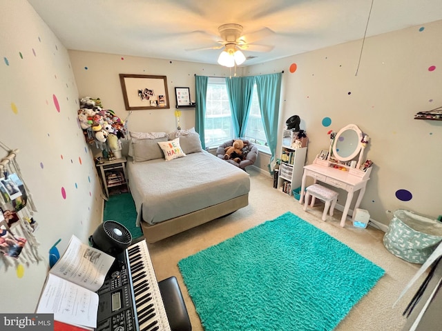 16331 Eagle Flight Cir, Woodbridge, VA 22191 - bedroom featuring carpet floors and a ceiling fan
