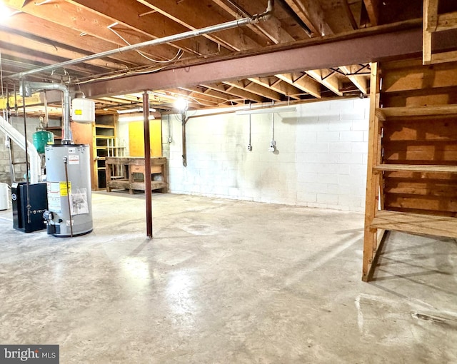 13709 Fir Tree Ln, Cresaptown, MD 21502 - unfinished below grade area with water heater
