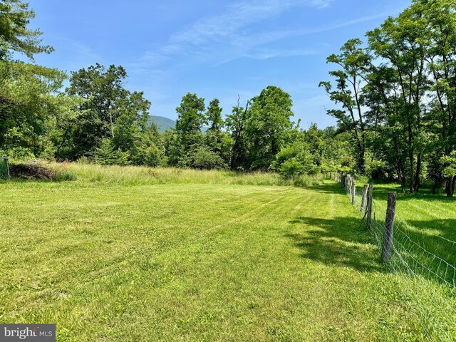 13709 Fir Tree Ln, Cresaptown, MD 21502 - view of yard featuring a mountain view