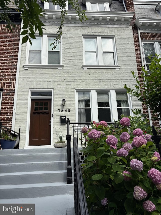 1933 Lincoln Rd NE, Washington, DC 20002 - property entrance with brick siding