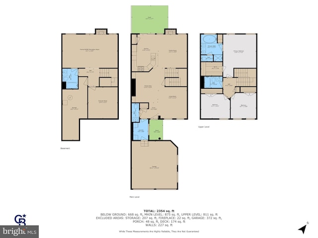 810 Broken Twig Ct, Odenton, MD 21113 - view of room layout