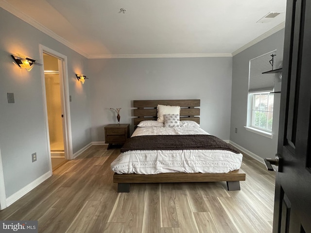 8 Tyler Falls Ct Unit C, Baltimore, MD 21209 - bedroom featuring ornamental molding and wood finished floors