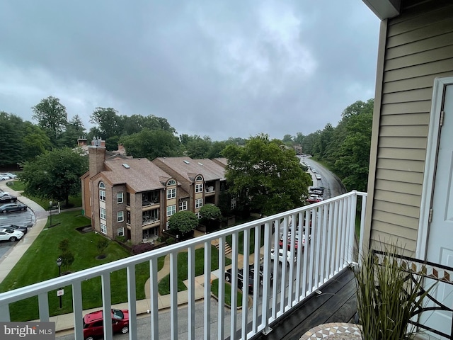 8 Tyler Falls Ct Unit C, Baltimore, MD 21209 - view of balcony