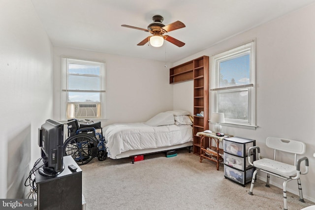 694 Davisville Rd, Warminster, PA 18974 - carpeted bedroom featuring cooling unit and ceiling fan