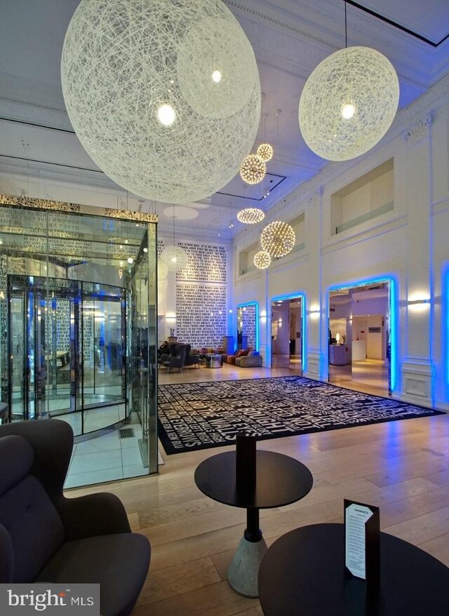 1701 Locust St Unit 2015, Philadelphia, PA 19103 - common area with a towering ceiling