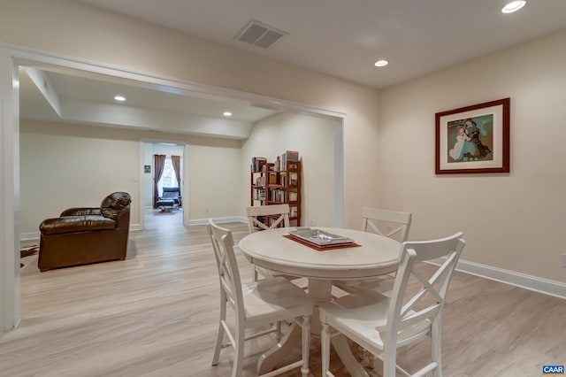 455 Foxdale Ln, Charlottesville, VA 22903 - dining room featuring light wood finished floors and recessed lighting
