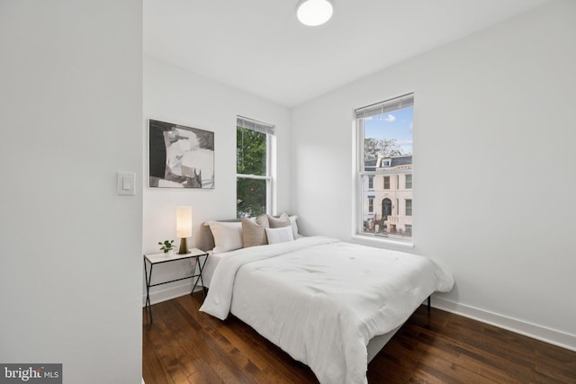 1200 6th St NE, Washington, DC 20002 - bedroom featuring wood finished floors and baseboards