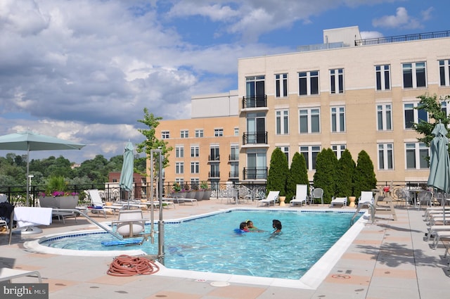 155 Potomac Psge Unit 237, National Harbor, MD 20745 - community pool featuring a patio area
