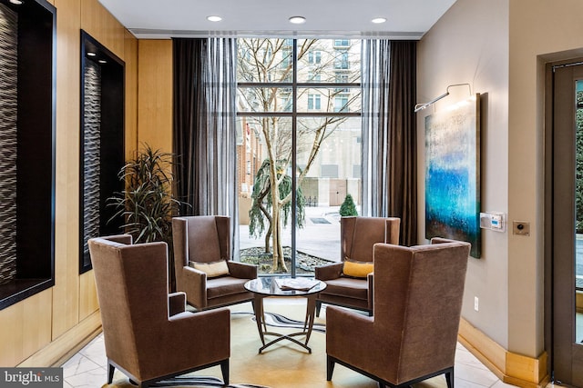 155 Potomac Psge Unit 237, National Harbor, MD 20745 - lobby featuring recessed lighting and expansive windows