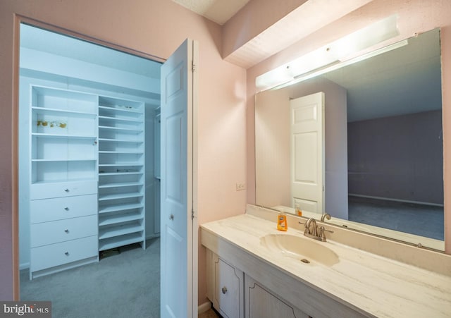 20630 Valley Forge Cir Unit 630, King Of Prussia, PA 19406 - bathroom featuring vanity and a closet