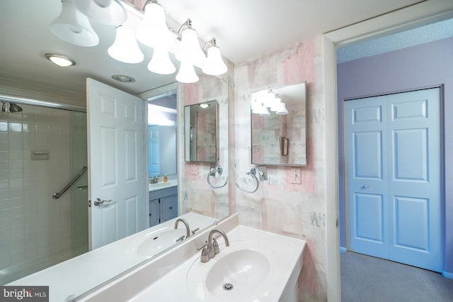 20630 Valley Forge Cir Unit 630, King Of Prussia, PA 19406 - full bath with a stall shower and vanity
