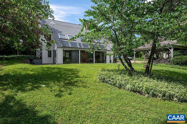1614 Meadowbrook Heights Rd, Charlottesville, VA 22901 - view of grassy yard featuring a gazebo