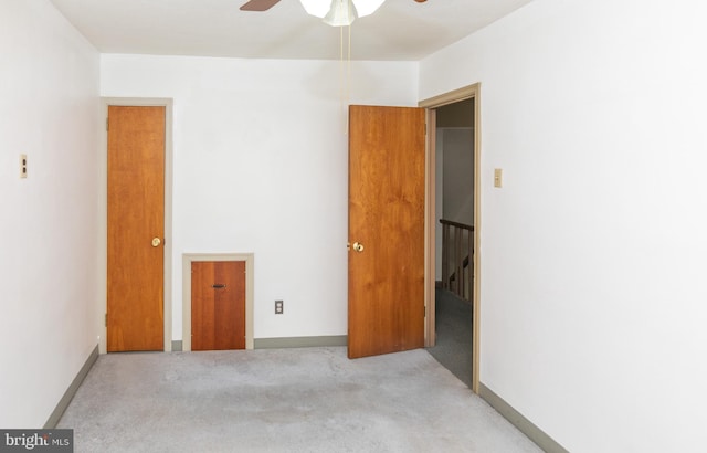 4239 Elbridge St, Philadelphia, PA 19135 - empty room with carpet flooring and a ceiling fan