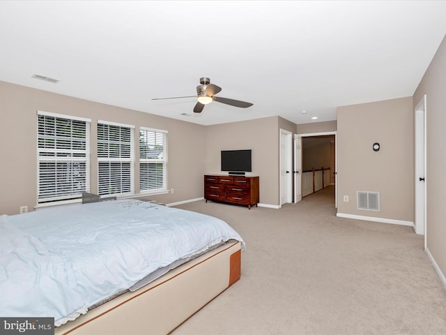 14228 Golden Hook Rd, Boyds, MD 20841 - bedroom with carpet and a ceiling fan