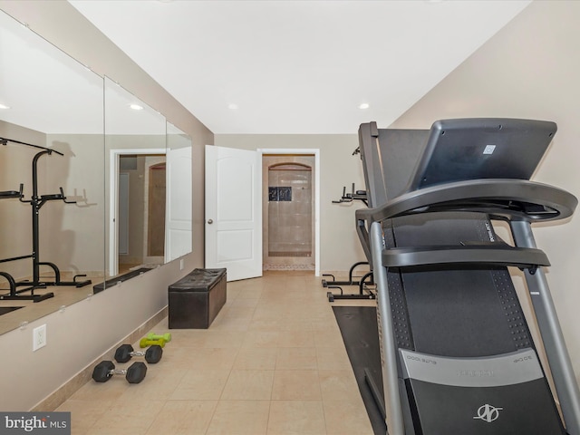 14228 Golden Hook Rd, Boyds, MD 20841 - kitchen with tile patterned flooring and recessed lighting