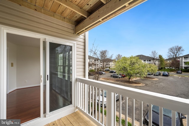 11021 Folksie Ct Unit 201, Manassas, VA 20109 - balcony featuring a residential view