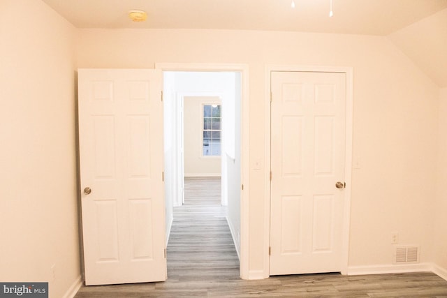 5412 Little Mastens Corner Rd, Felton, DE 19943 - corridor with wood finished floors and baseboards