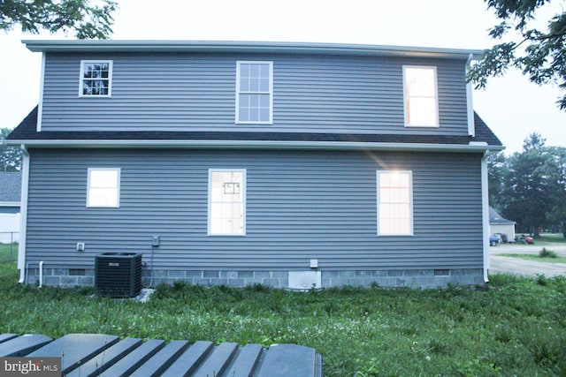 5412 Little Mastens Corner Rd, Felton, DE 19943 - back of property featuring a lawn