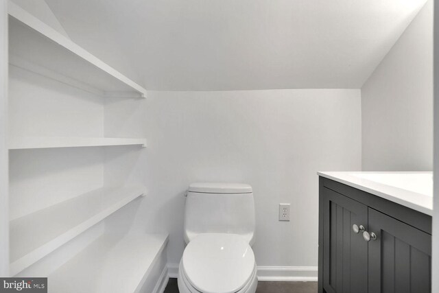 1329 Delafield Pl NW, Washington, DC 20011 - bathroom featuring vanity and baseboards