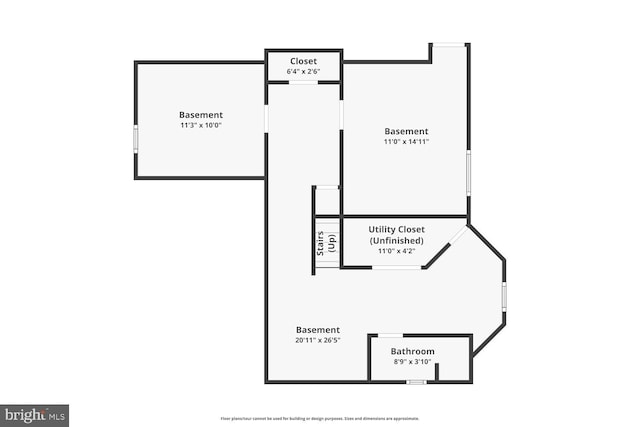 1329 Delafield Pl NW, Washington, DC 20011 - view of property floor plan