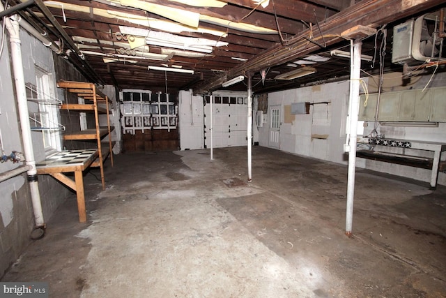 538 N 11th St, Philipsburg, PA 16866 - view of unfinished basement