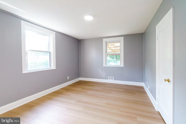 6 Carroll Rd, Catonsville, MD 21228 - spare room featuring light wood-style floors and baseboards