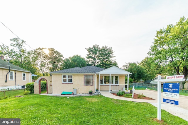 6 Carroll Rd, Catonsville, MD 21228 - view of front of home featuring stucco siding