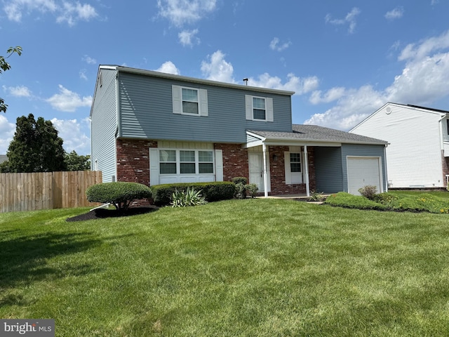 15 Deerfield Ln, Sewell, NJ 08080 - view of front of property with a garage and brick siding