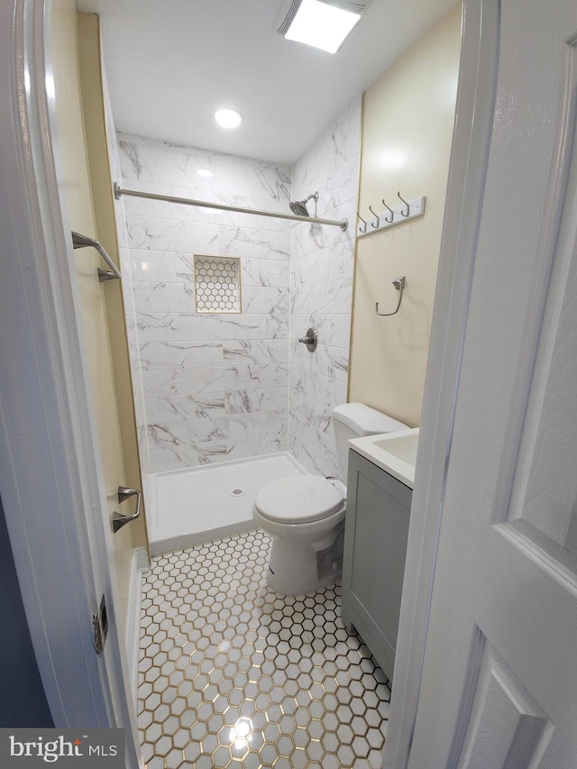 2258 Arlington Ter, Alexandria, VA 22303 - full bath featuring vanity and a shower stall