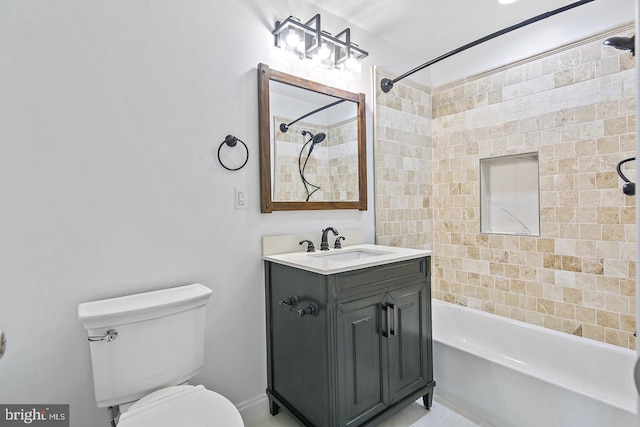 244 N Rose St, Baltimore, MD 21224 - full bath featuring vanity and shower / bathtub combination