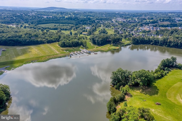 890 Ambleside Dr, Culpeper, VA 22701 - bird's eye view of a large body of water