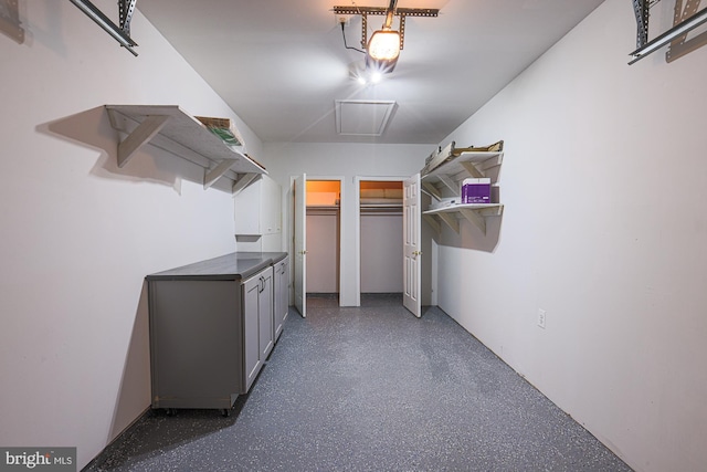9209 Howard Square Dr Unit 9209, Pikesville, MD 21208 - spacious closet with attic access