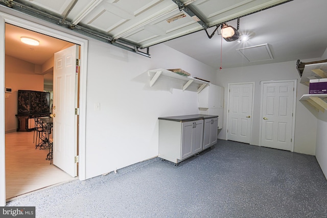 9209 Howard Square Dr Unit 9209, Pikesville, MD 21208 - garage featuring a garage door opener