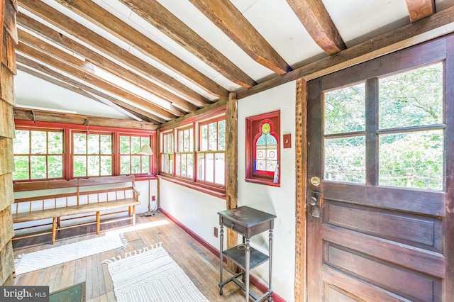 361 E Knowlton Rd, Media, PA 19063 - sunroom / solarium featuring hardwood / wood-style floors