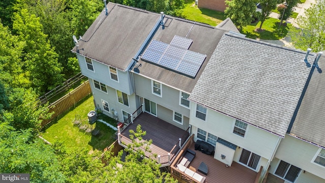 5522 Trout Run Rd, Clinton, MD 20735 - view from above of property