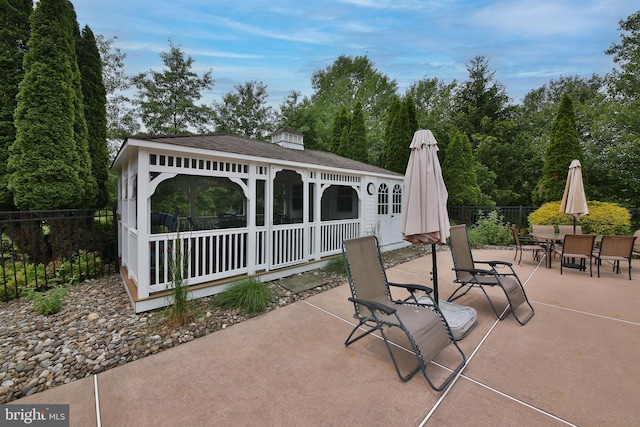 2553 Stone Hill Rd, Harleysville, PA 19438 - view of patio with outdoor dining space