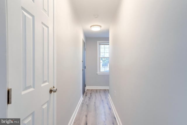 537 Newcomb St SE, Washington, DC 20032 - hall with light wood finished floors and baseboards