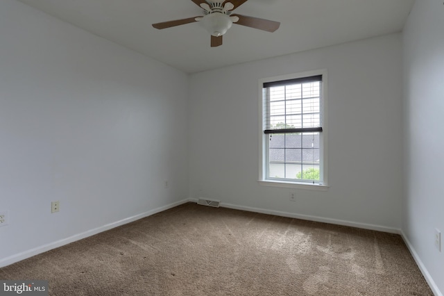 395 Olde Meadow Ln, Lebanon, PA 17042 - spare room with carpet floors and ceiling fan