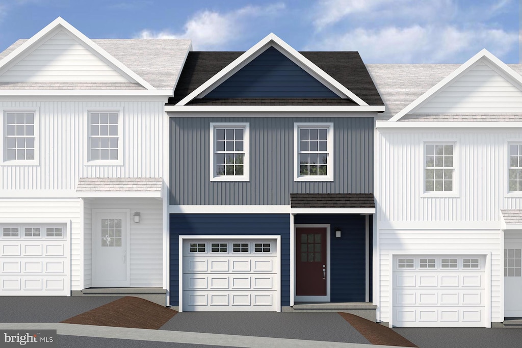 167 Highpoint Park Dr, Pleasant Gap, PA 16823 - view of property featuring a garage