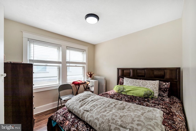 512 Fairfield Ave, Upper Darby, PA 19082 - bedroom with radiator and wood finished floors
