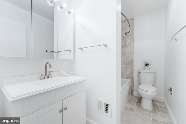 10909 Knights Bridge Ct, Reston, VA 20190 - bathroom featuring vanity and shower / washtub combination