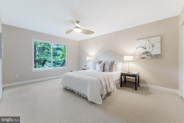 10909 Knights Bridge Ct, Reston, VA 20190 - bedroom featuring carpet floors and ceiling fan