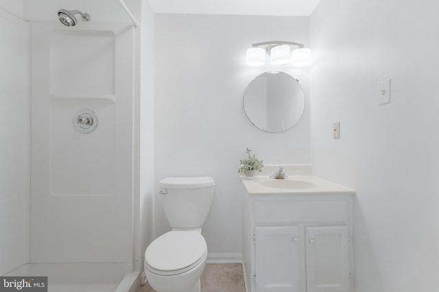 10909 Knights Bridge Ct, Reston, VA 20190 - full bathroom featuring vanity, a shower, and tile patterned floors