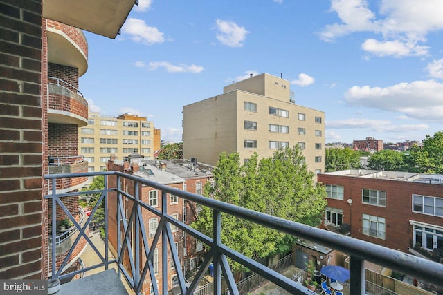 1401 17th St NW Unit 610, Washington, DC 20036 - balcony featuring a city view