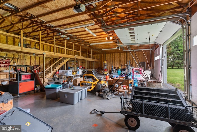 352 Concord Rd, Glen Mills, PA 19342 - garage with a garage door opener