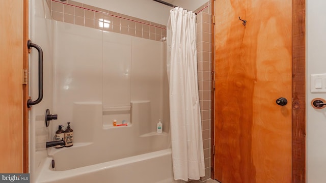 302 Fox Run Rd, Wardensville, WV 26851 - bathroom featuring shower / bath combo