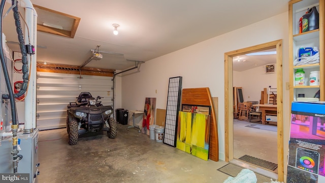 302 Fox Run Rd, Wardensville, WV 26851 - garage with a garage door opener