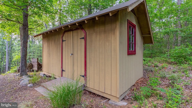 302 Fox Run Rd, Wardensville, WV 26851 - view of shed