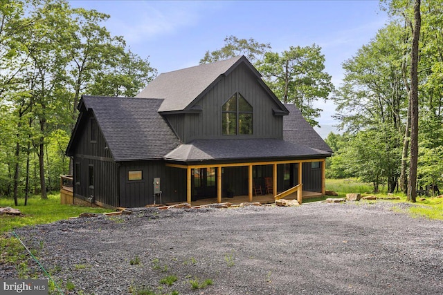 130 Lodestone Way, Mc Henry, MD 21541 - view of front of home featuring a porch and roof with shingles
