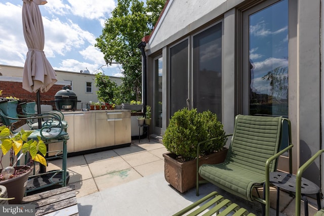 1823 Belmont Rd NW Unit D, Washington, DC 20009 - view of patio featuring grilling area